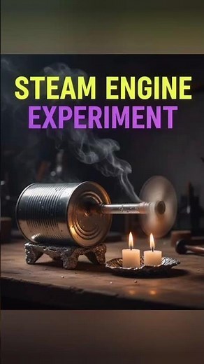 “1 मोमबत्ती से चलने वाला Steam Engine | Homemade Steam Power Machine | DIY Engineering Project”