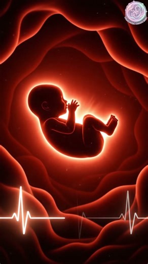 Deep Calm Womb Sound 🌙 #wombsound #fetalheartbeat #prenatalbonding #pregnancycalm #motherandbaby