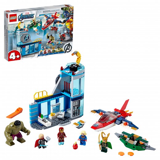 LEGO Marvel Avengers Wrath of Loki 76152 Cool Building Toy with Marvel Avengers Minifigures (223 Pieces)