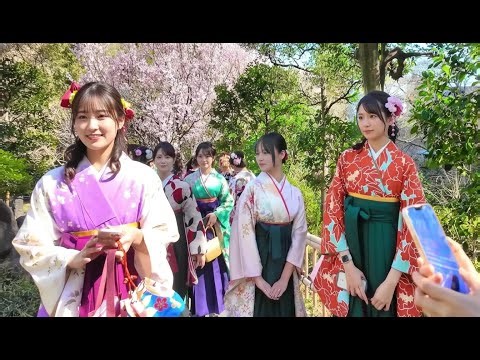 【Tokyo Marunouchi street shot】 麗しき日本の卒業風景Elegance of Japan: Graduation Day in Traditional Hakama 🌸