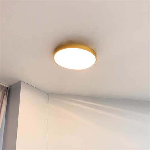 Modern Design Round Switch Control Smart Home Lighting Living Room Bedroom Surface Mounted Led Ceiling Light