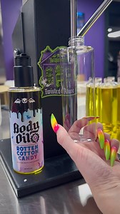 🩷💙 Rotten Cotton Candy Body Oil 💙🩷Our 4th brand new scent in the luxury line is ….Yes… COTTON CANDY!!! I get asked alllll the time about having a cotton candy scent, and it’s finally here! A Gourmand fantasy!! The sweetness of spun sugar, pink vanilla, strawberries and just a touch of champagne! We cant wait for you guys to try this scent!! We should be having a launch this weekend!! 🩷💙🩷💙🩷💙🩷💙🩷💙🩷💙🩷💙 #asmrvideo #asmr #sneakpeak #bodyoil #Twistedallure #fillingmachine | TwistedAll