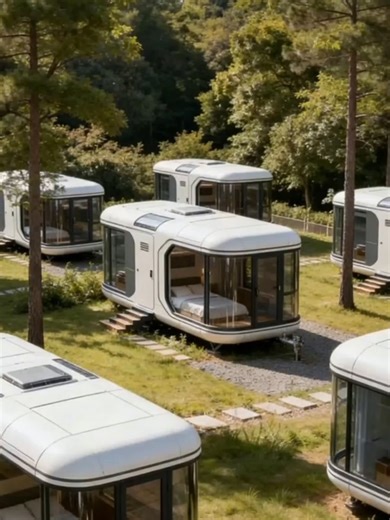 The container hotel at the campsite is comfortable and safe, eye-catching and profitable. If you are a B&B owner or a campsite owner and want the same space capsule, please contact us in the comment section right away.#spacecapsule #campsite #hotel #Vacation #containerhouses