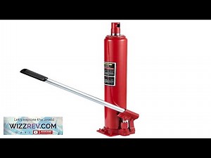 Garvee 4T Hydraulic Long Ram Jack with Single Piston Pump Flat Base