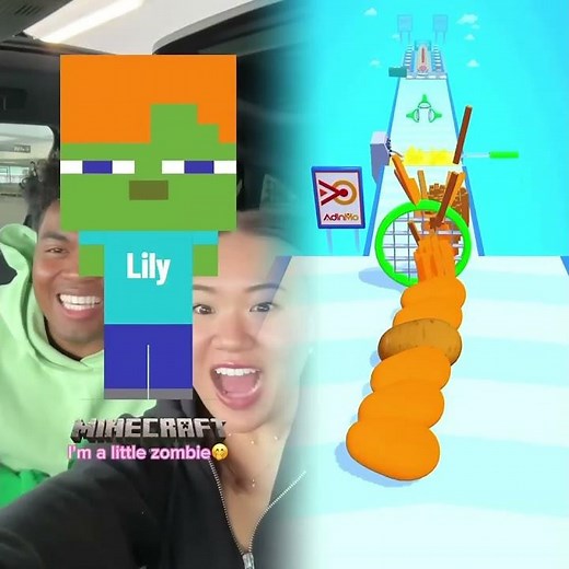 Minecraft name filter game🤣 #couple #comedy #funny #girlfriend #sister #boyfriend #funnyvideo #fun