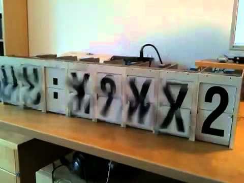 Split-flap Display - DIY driver circuit