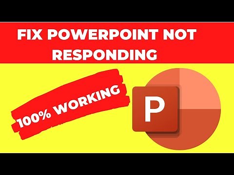 [SOLVED] PowerPoint Not Responding Windows 10 | PowerPoint Not Working in Windows 10