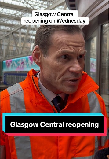 🎥:Train services through Glasgow Central will be back up and running from Wednesday. 🚂:All high level platforms are reopening with full services to resume for the first time since the Union Street fire. 🗣️: We spoke to Network Rail, ScotRail, the Caledonian Sleeper and Avanti West Coast about the reopening.