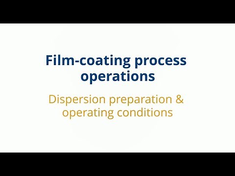Film coating process operations - Seppic