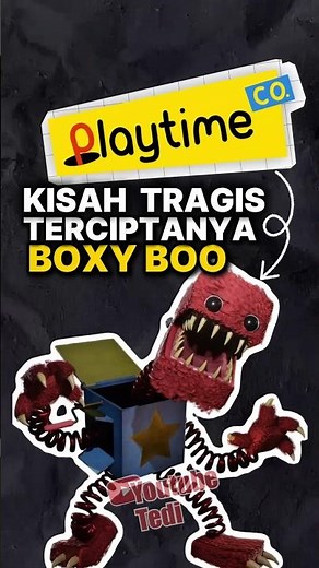Kisah tragis teeciptanya boxy boo poppy playtime ⁉️🤯 #shorts #poppyplaytime