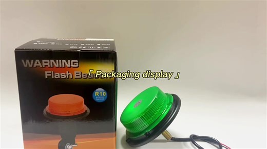 DC 12-24V Led Flashing Green Beacon Light Small Safety Warning Light Accessory for Lift Cars