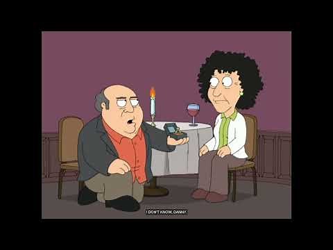 family guy danny devito got rhea perlman