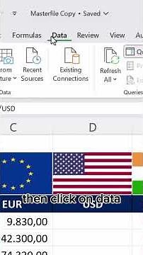💱 Convert Currency in Excel the Right Way! 🌍📊 #ExcelTips #Shorts