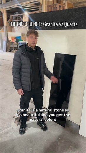 Granite vs Quartz – what’s the real difference? 👀 Both look premium. Both add value. But they’re built very differently. 🪨 Granite • 100% natural stone • Every slab is unique • Needs sealing • More maintenance over time ✨ Quartz • Engineered from natural quartz • Non-porous & stain resistant • No sealing required • Consistent colour & pattern • Built for modern living If you want low maintenance, high performance, and luxury that lasts, quartz wins — every time. At FFG, we supply and install p