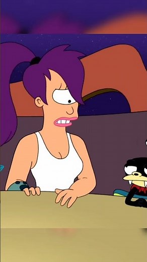 futurama - leela and nibbler #crimelab357 #futurama #mattgroening #tvshow #funny