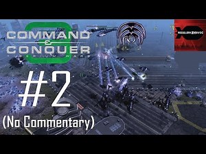 Command & Conquer 3: Tiberium Wars - Scrin Campaign Playthrough Part 2 (Munich, No Commentary)