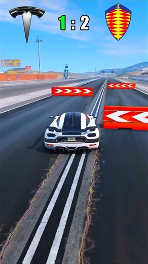 wreakfeast-29 on Instagram: "Koenigsegg Agera 🆚 Tesla Model X Plaid ⚡🚀 – Speed & Crash Test in BeamNG.drive! #BeamNGdrive"