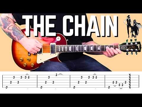 The Chain Fleetwood Mac Guitar Tutorial | Fleetwood Mac Guitar Lesson With FREE Downloadable TABS