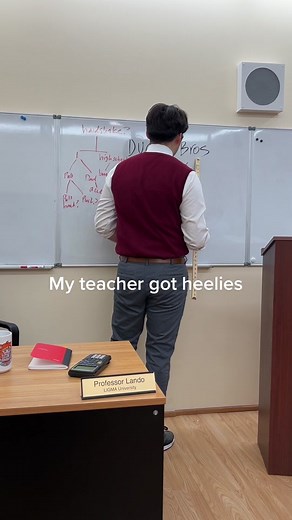 The fastest teacher at school