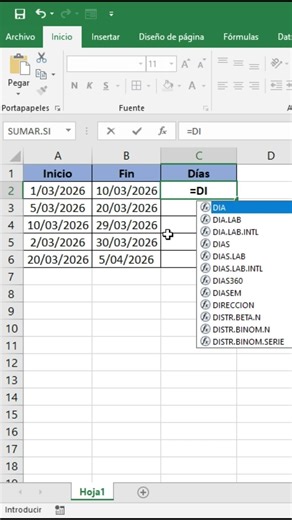 How to calculate days between dates in Excel (easy and fast) #excel #shorts #viral #exceltips