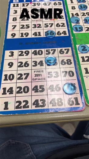 Bingo Game ASMR: Relaxing Sound Experience