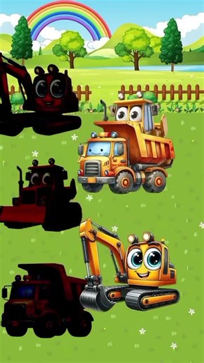 This is heavy equipment vehicles #usa #english #usashorts #animation #cartoon