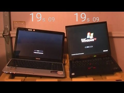 Startup Race - Windows XP VS Windows Vista