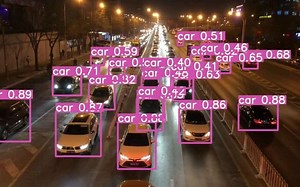 yolov5 夜间车辆检测 pytorch python