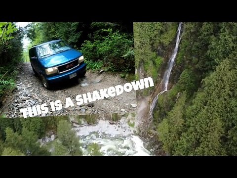 Journey's Off Road Lifted GMC Safari Van Shakedown Run - Then more fender trimming