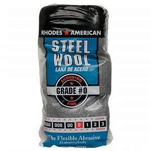 Homax Rhodes American Steel Wool Fine, Grade 0, 12 Pads