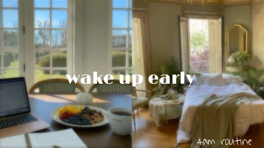 wake up early (4am routine) subliminal
