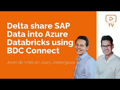 Delta share SAP Data into Azure Databricks using BDC Connect