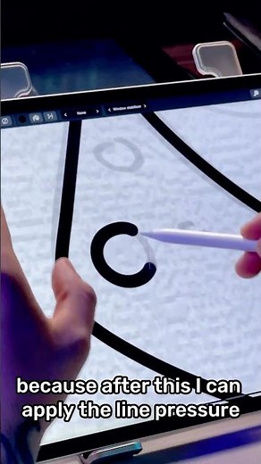 Vector in Affinity Designer 2 iPad - Pencil Tool #shorts