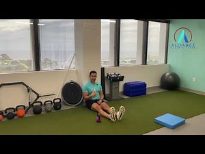 Tall Sitting Hip Flexor Hurdles