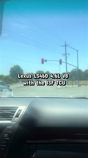Lexus LS460 V8 Shift into 3rd That Stuns