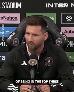 424K views · 27K reactions | Lionel Messi speaks English in a press conference thanks to crazy AI 勞 | GOAL | Facebook