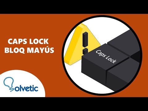 CAPS LOCK BLOQ MAYUS ✅