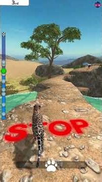 🐯🐪 Animal Run Challenge 🐾 Speed Run Jungle Animals 🐆 Wild Race Gameplay Walkthrough #shorts Part-67