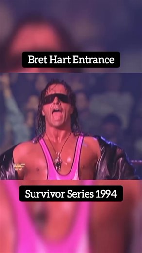 Bret Hart's Iconic Entrance at Survivor Series 1994