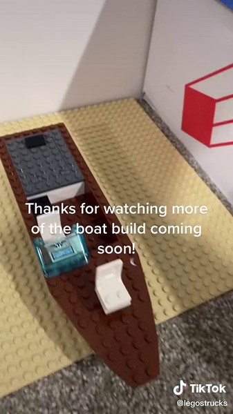 Lego Boat Trailer and Bass Boat Build Ideas