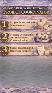 Project Coordinator Role | 5 Key Responsibilities #projectmanagement