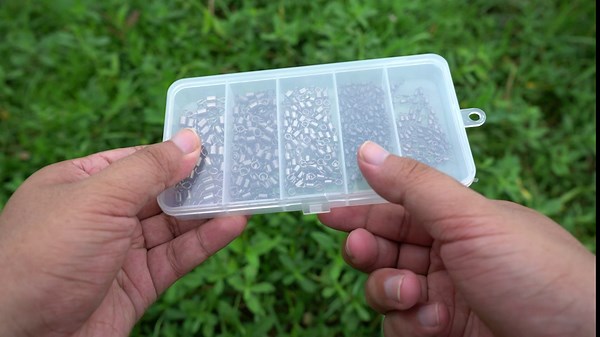 AGOOL Fishing Swivels, 270pcs Barrel Swivel Stainless Steel Swivels Fishing Tackles Rolling Bearing Swivels Fishing Line Connectors for Saltwater Freshwater Fishing