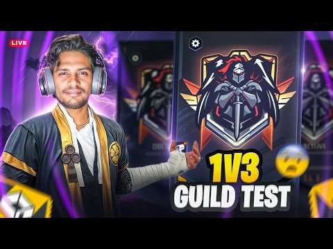 FREE FIRE LIVE GUILD TESTING | GUILD TEST LIVE | FF LIVE GUILD TEST #freefirelive #giveaway