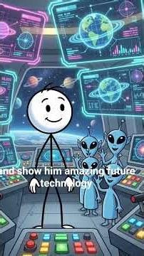 Stickman Abducted by Aliens! 👽🛸 | Crazy Space Adventure Animation