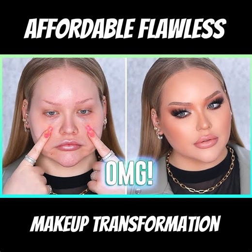 Affordable Flawless Makeup Transformation