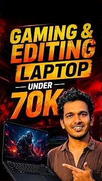 Best GAMING + EDITING Laptop Under 70K🔥 #techype #gaminglaptop