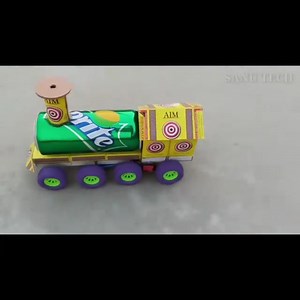 how to make small train engine from matchbox | miini train | mini train coach | diy tech, | Diy Tech