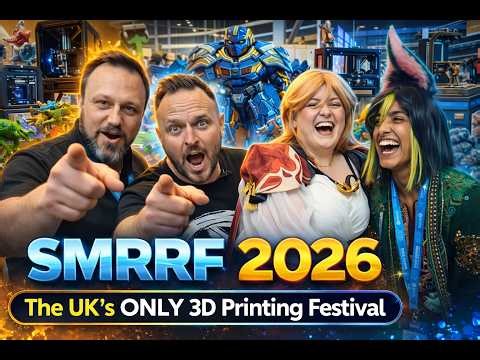 SMRRF 2026: The Most Insane 3D Printed Creations
