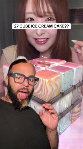 Baskin Robbins 27 Cube Ice Cream Cake review
