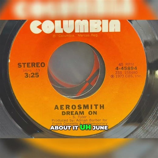 Aerosmith's Dream On: A Collector's Vinyl Gem! #shorts